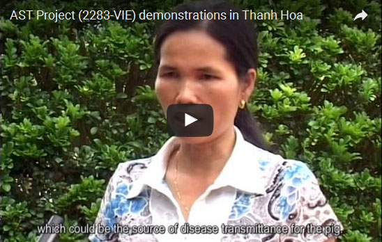 Dự án AST (2283-VIE) khuyến nông ở Thanh Hóa